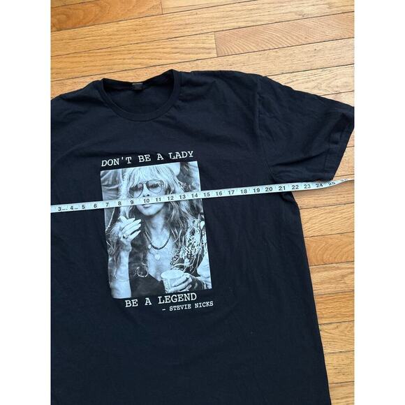 Adult Size XL Stevie Nicks Shirt  Don't Be A Lady - Picture 4 of 5